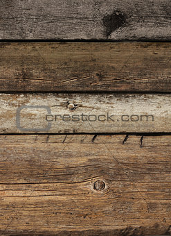 Old weathered plank wood