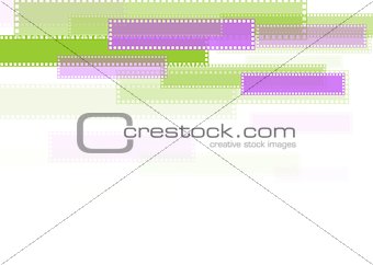 Tech vector colorful background