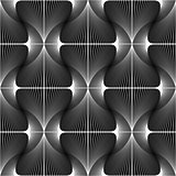 Design seamless striped diamond geometric pattern