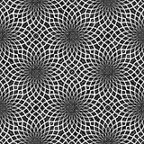 Design seamless monochrome decorative flower pattern