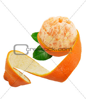 Partially Peeled Off Orange 