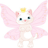 Cute Fairy Cat