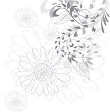 beautiful Floral vector background