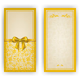 Elegant vector template for invitation, card