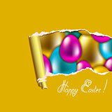 Seamless vector easter background