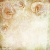wedding background with roses