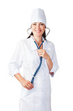 female medical doctor