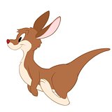 Cartoon Kangaroo