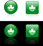 Macau Flag Buttons on White and Black Background