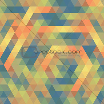 Seamless Triangle Pattern, Background, Texture Vector Geometric