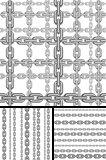 Seamless chain pattern.