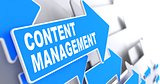 Content Management on Blue Arrow.