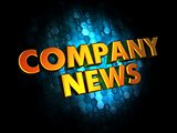 Company News Concept on Digital Background.