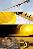 Construction Collage