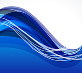 Abstract Wave Background 