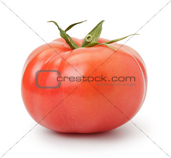ripe red organic tomato