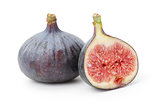 fresh ripe figs