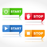 Start and Stop Buttons