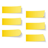 Yellow Sticky Papers