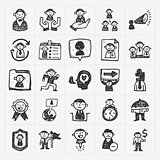 doodle people icons