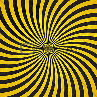 Retro Vintage Grunge  Hypnotic Background.Vector Illustration