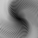 Design monochrome twirl circular movement background