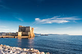 Castle  dell'Ovo and Naples Bay