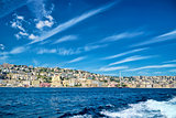 Naples from the sea