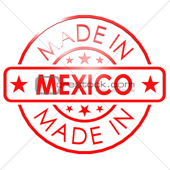 Made in Mexico red seal
