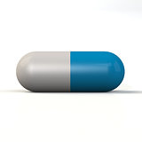 Pill blue