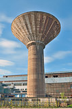 industrial water tower