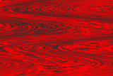 Color Background and Abstract Art - Red Waves of Mystery