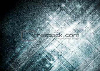 Abstract grunge hi-tech background