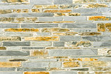 slate and stone wall