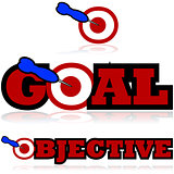 Goal and objective icons