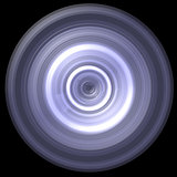 Abstract glowing circle. Design element