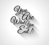 Inspirational Typo:"You are what you ear!"