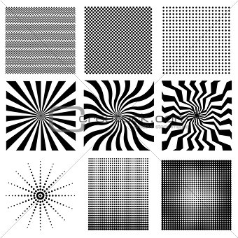 Nine very needed vector pattern