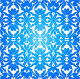 blue ottoman decorative background version one