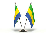 Miniature Flag of Gabon