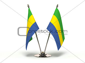 Miniature Flag of Gabon