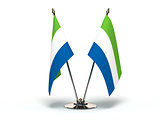 Miniature Flag of Sierra Leone