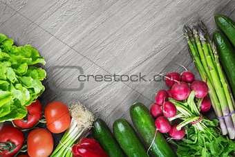 Fresh  vegetables
