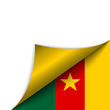 Cameroon Country Flag Turning Page