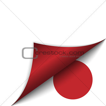 Japan Country Flag Turning Page