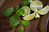 limes and mint