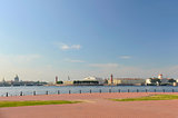 Panoramic view of the city of St. Petersburg
