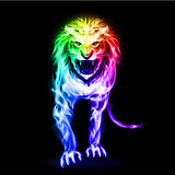Spectrum fire lion