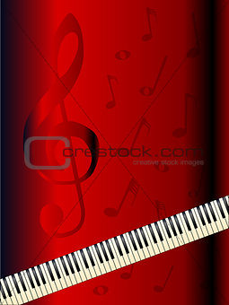 Old Piano Background