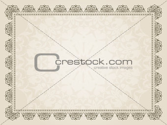 Decorative Certificate background